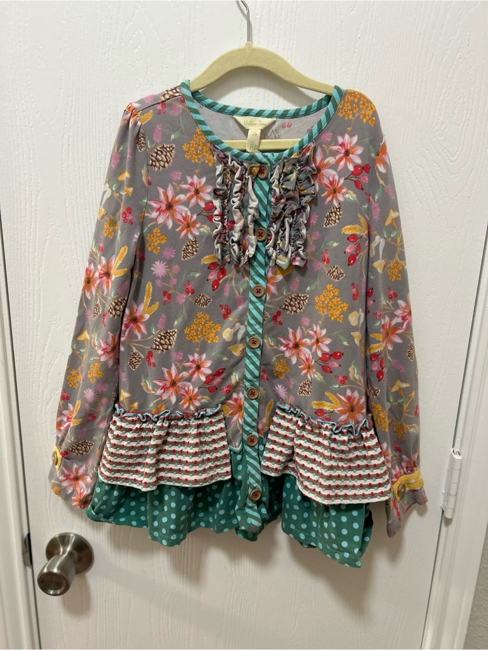 Matilda Jane Far Far Away Tunic Top Girls Size 10